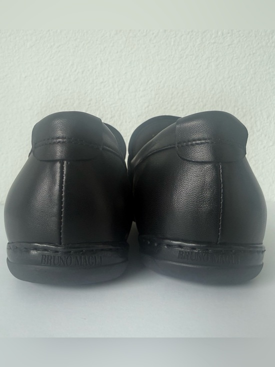 Bruno Magli Black Leather Penny Loafers main image 12